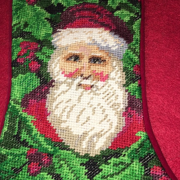 Vintage Hand Made Christmas Stocking - Picture 2 of 5